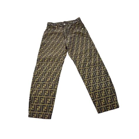 fendi panty logo|vintage Fendi pants.